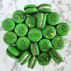 Macarons I made for my Free Company - Cactuar Crossing! 