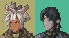Some pixel portraits I finished recently for commissions ^^