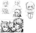 Recently I drew my friends