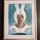 I painted three Warriors of Light as Christmas presents for my husband and siblings!