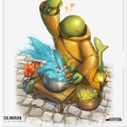 Commission from a funny looking Culinarian (My FC member XD)