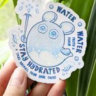 Nixie Says: Stay Hydrated! :) [Sticker Art]