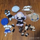 Glam is the true endgame (crochet edition)