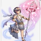 Latest Commission of a WHM Lalafel! Wielding the Phantom Crook Umbrae!